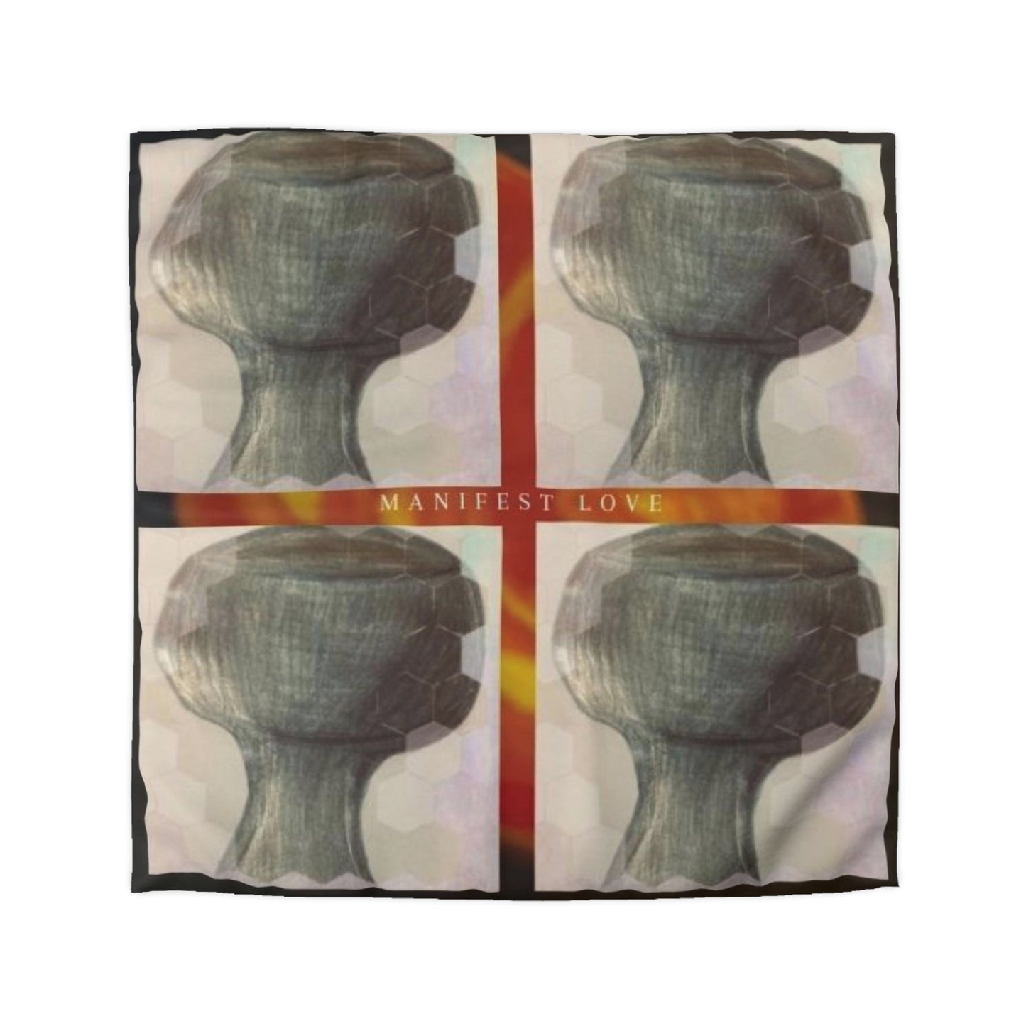 Manifest Love Duvet Cover